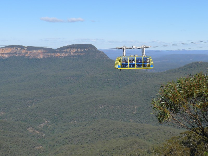 a large mountain in the background