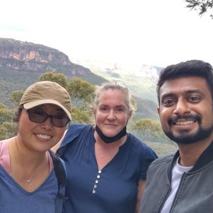 a group of people posing for a photo